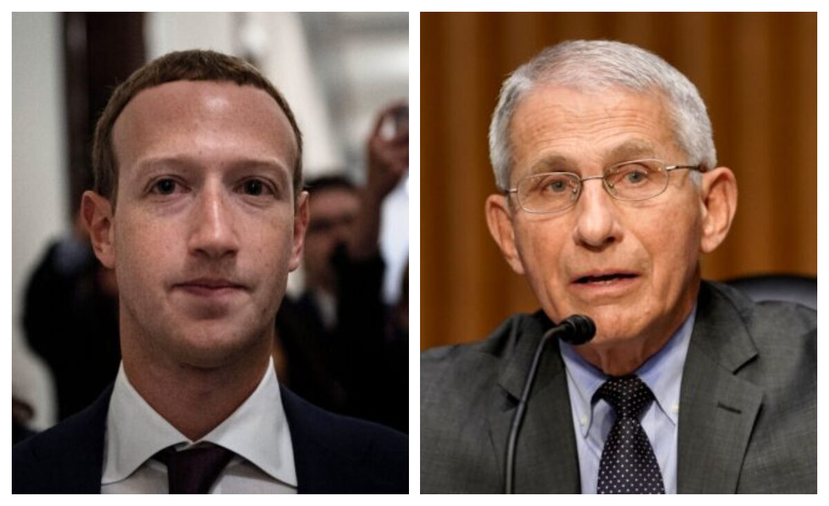 House GOP: Facebook’s Zuckerberg Needs to Surrender Communications With Fauci Over COVID-19